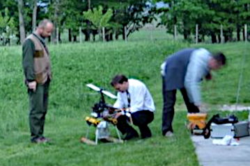 Wildzählung per Drone 2006